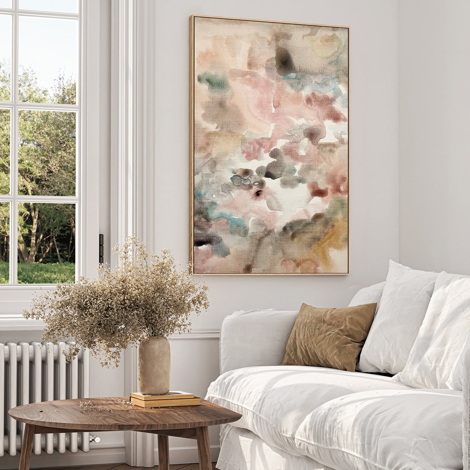 wall-art-print-canvas-poster-framed-Melting Flowers-7