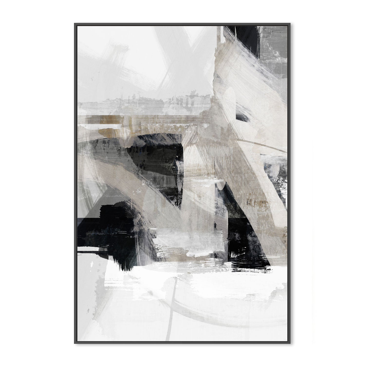 wall-art-print-canvas-poster-framed-Messy Urban Complex, Style A , By Nina Blue-3