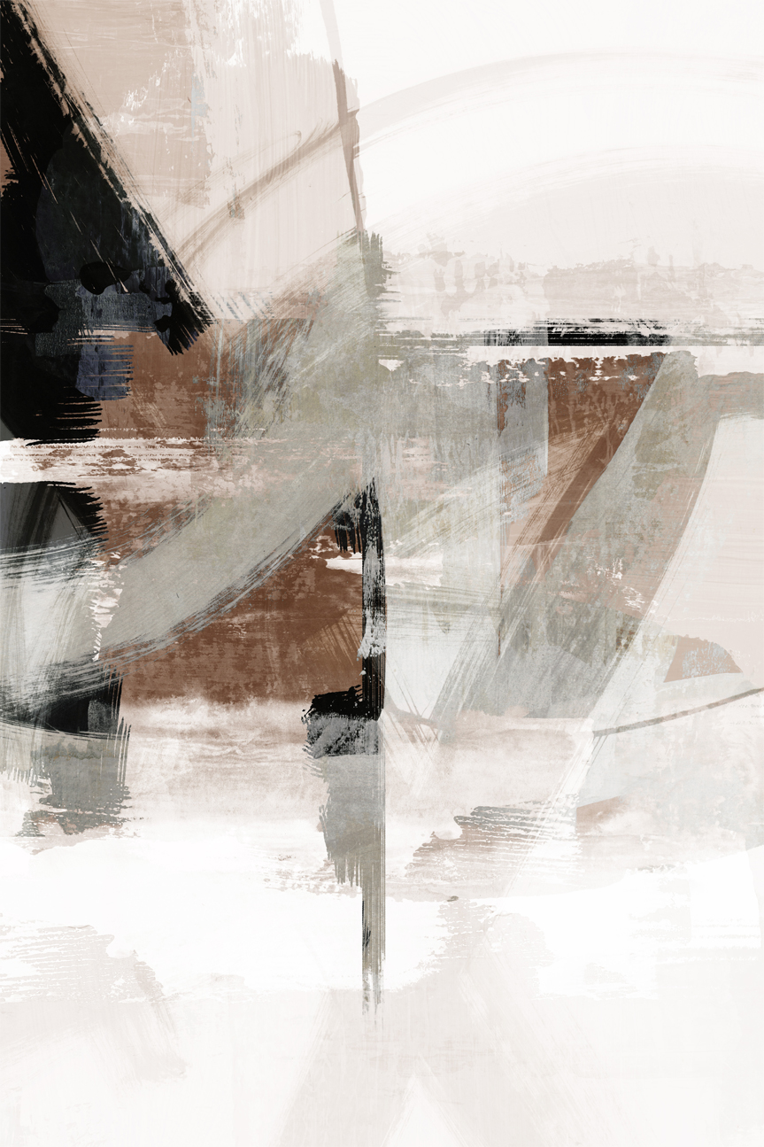 wall-art-print-canvas-poster-framed-Messy Urban Complex, Style D , By Nina Blue-1
