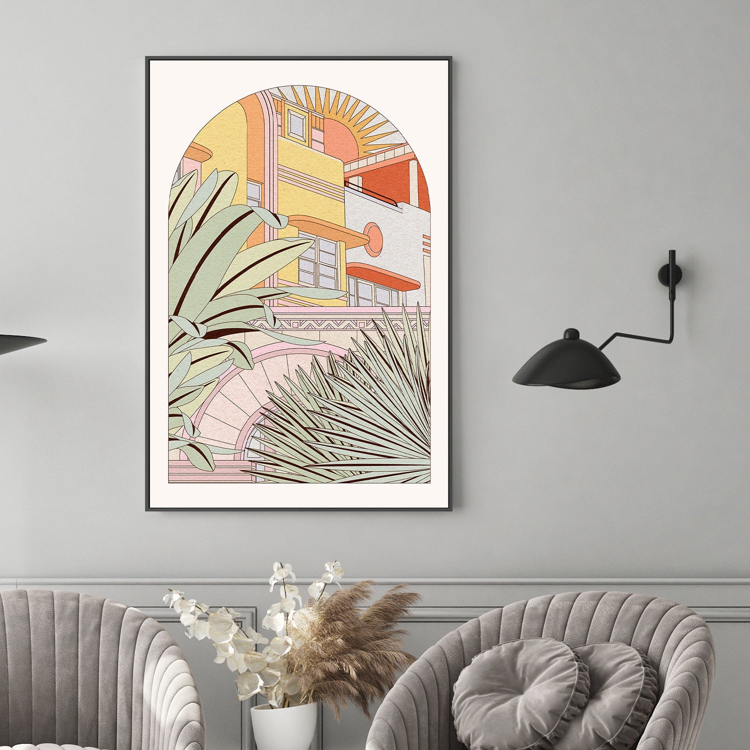 wall-art-print-canvas-poster-framed-Miami-2