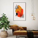 wall-art-print-canvas-poster-framed-Midcentury Kiss , By Ejaaz Haniff-GIOIA-WALL-ART