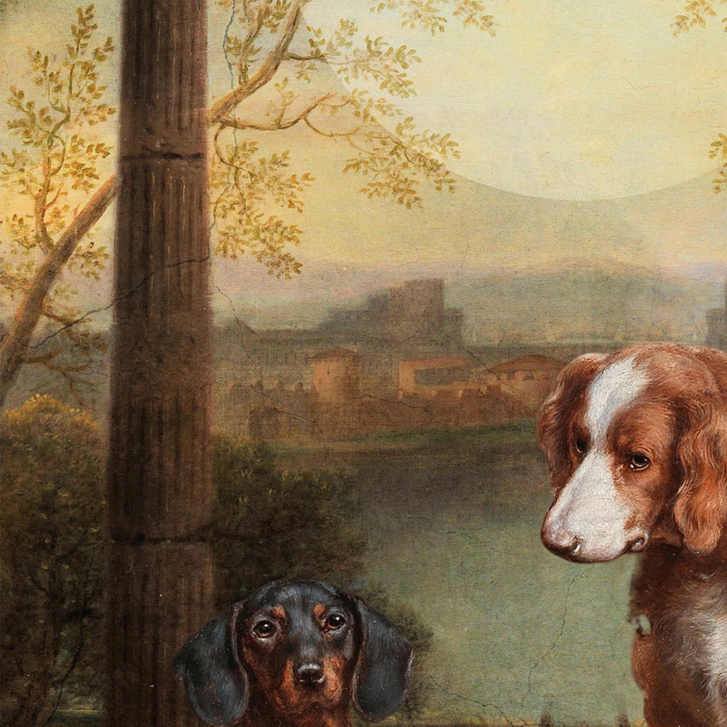 wall-art-print-canvas-poster-framed-Midnight Dogs-10