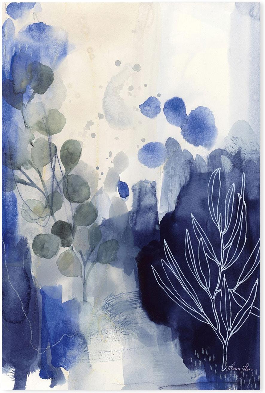 wall-art-print-canvas-poster-framed-Midnight Garden-by-Laura Horn-Gioia Wall Art