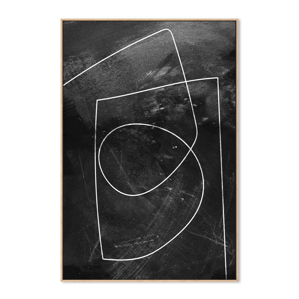 wall-art-print-canvas-poster-framed-Minimal 9 invert , By Dan Hobday-by-Dan Hobday-Gioia Wall Art