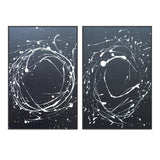 wall-art-print-canvas-poster-framed-Minimalism, Style B, Set of 2-by-Moments By Charlie-Gioia Wall Art