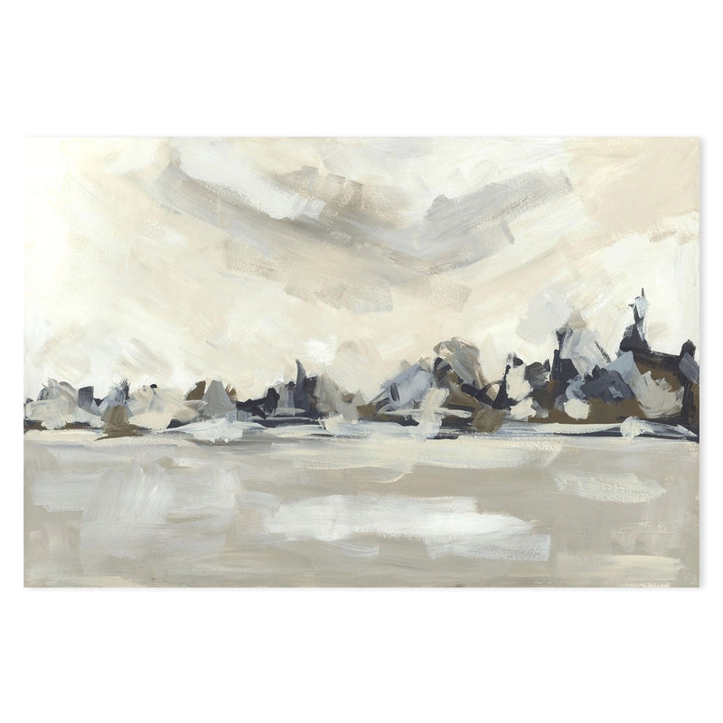 wall-art-print-canvas-poster-framed-Misty Morning, Style A & B, Set of 2-by-Emily Wood-Gioia Wall Art