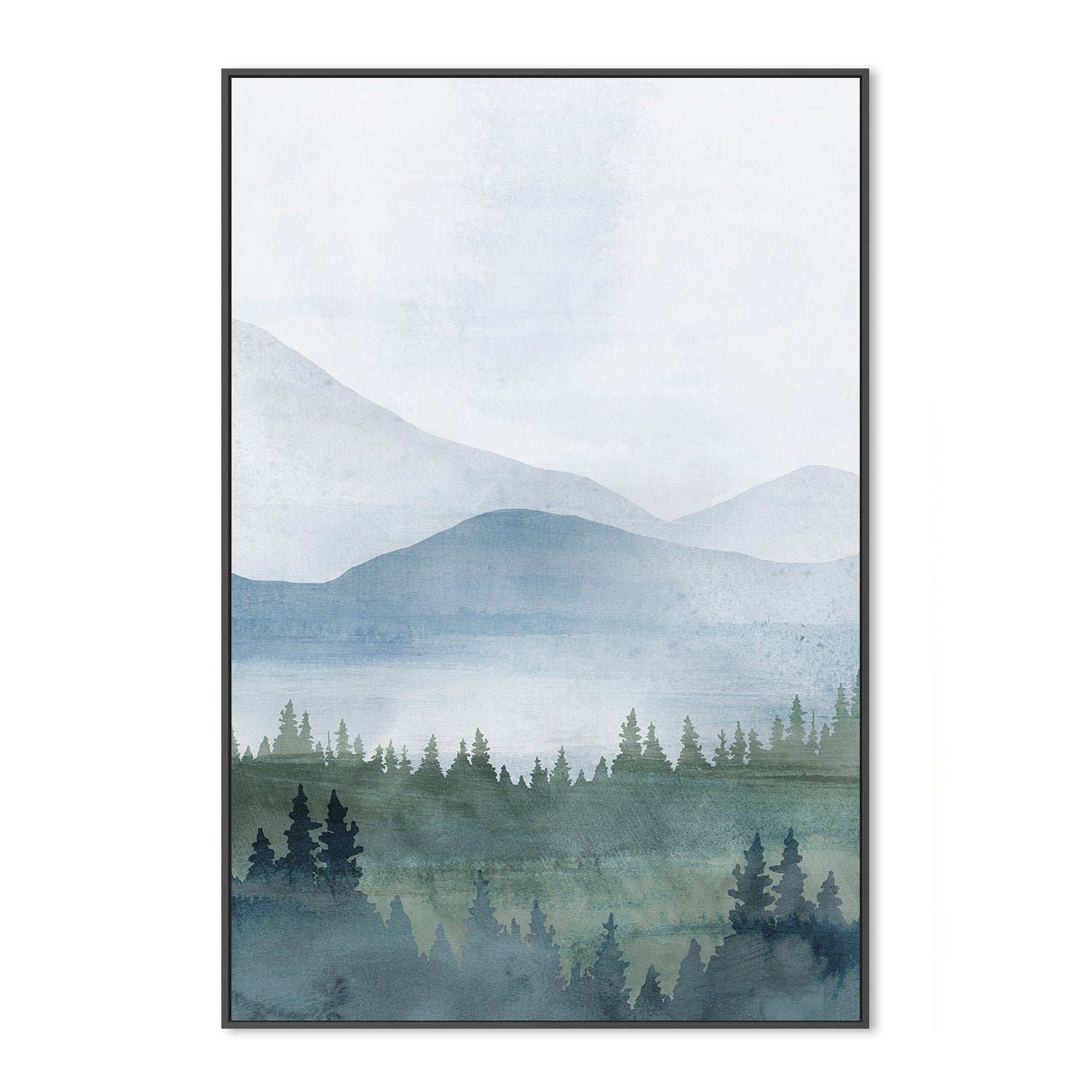 wall-art-print-canvas-poster-framed-Misty Retreat, Style B-3