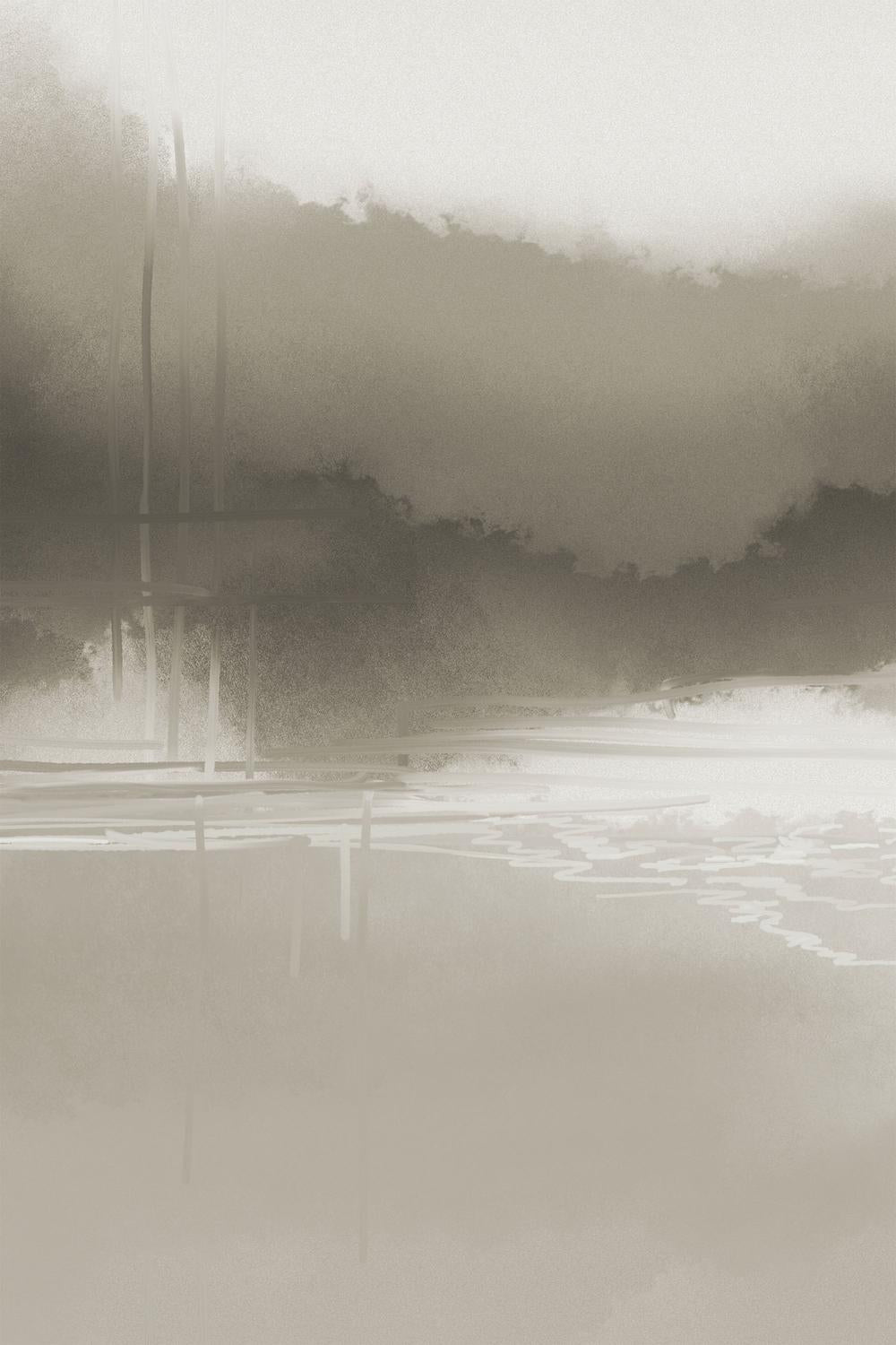 wall-art-print-canvas-poster-framed-Misty Water Reflections-1