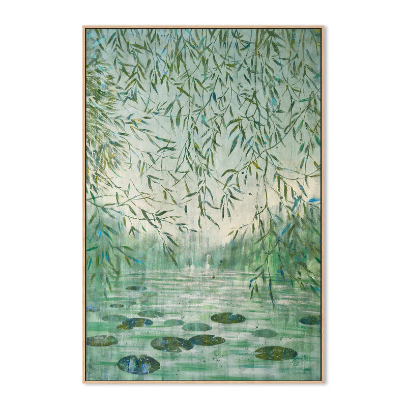 wall-art-print-canvas-poster-framed-Misty Willow Pond , By Ekaterina Prisich-4