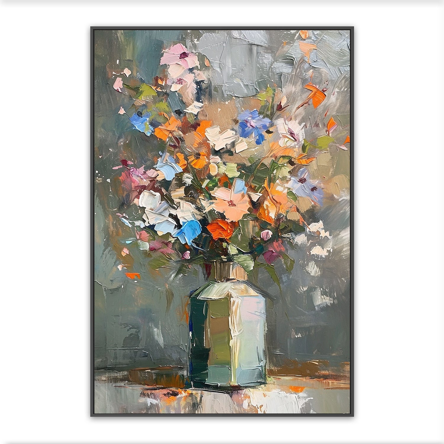 wall-art-print-canvas-poster-framed-Mixed Bouquet , By Accent Art Studio-3
