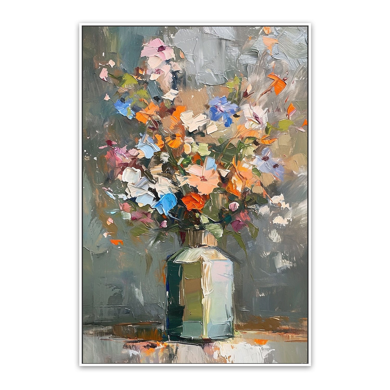 wall-art-print-canvas-poster-framed-Mixed Bouquet , By Accent Art Studio-5