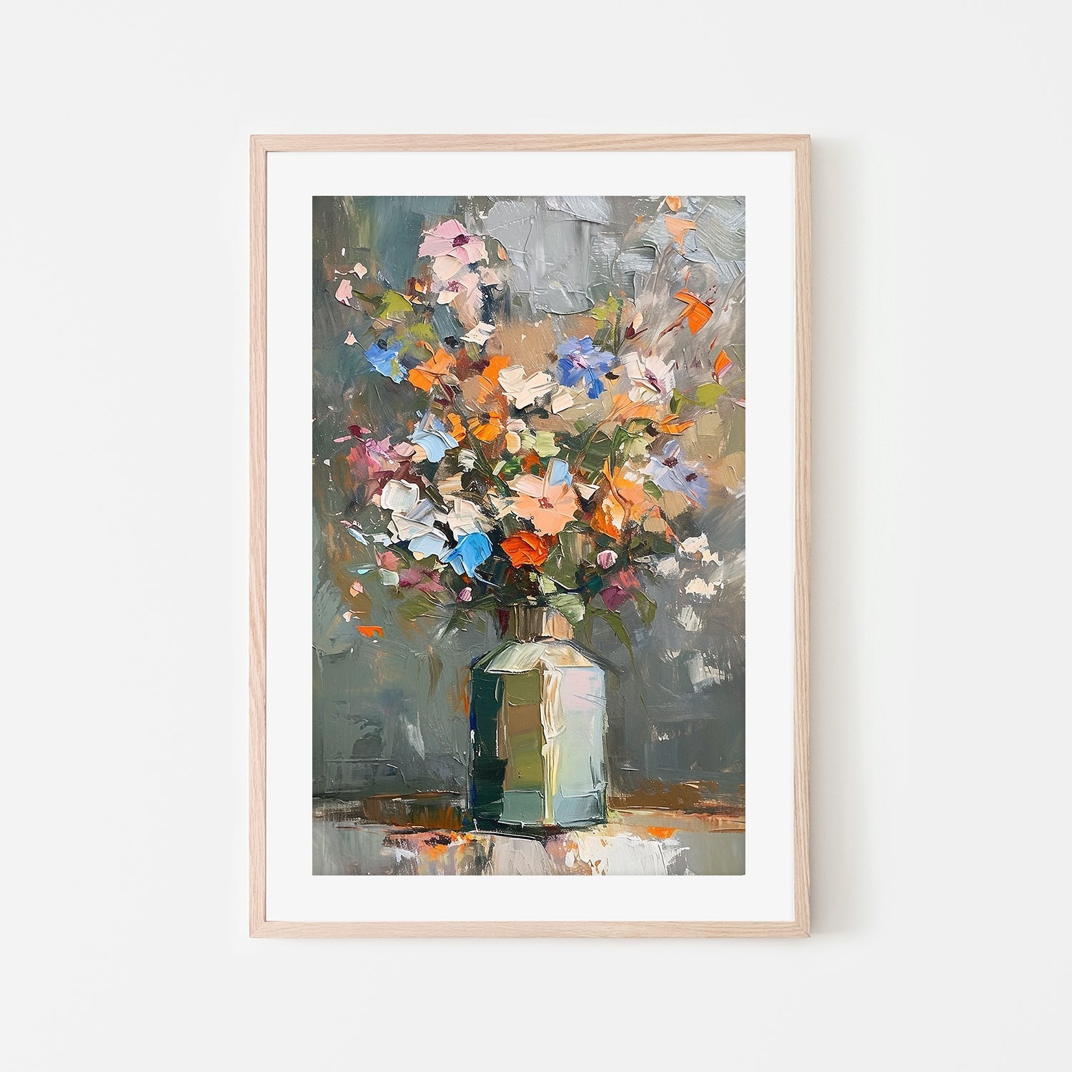wall-art-print-canvas-poster-framed-Mixed Bouquet , By Accent Art Studio-6