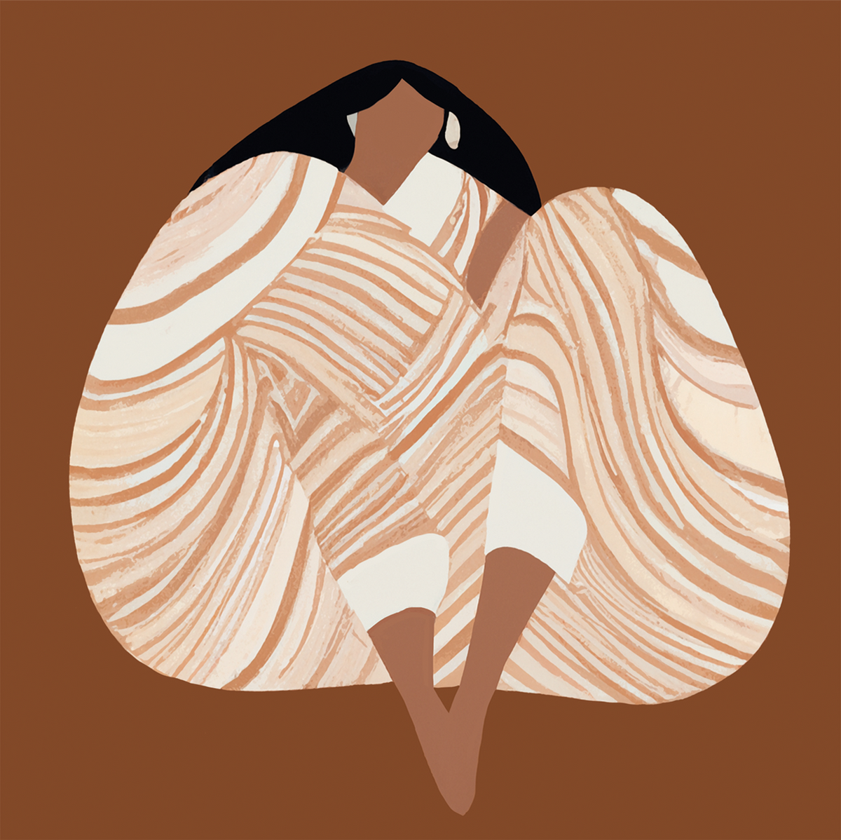 wall-art-print-canvas-poster-framed-Mocha Cloud , By Stacey Williams-1
