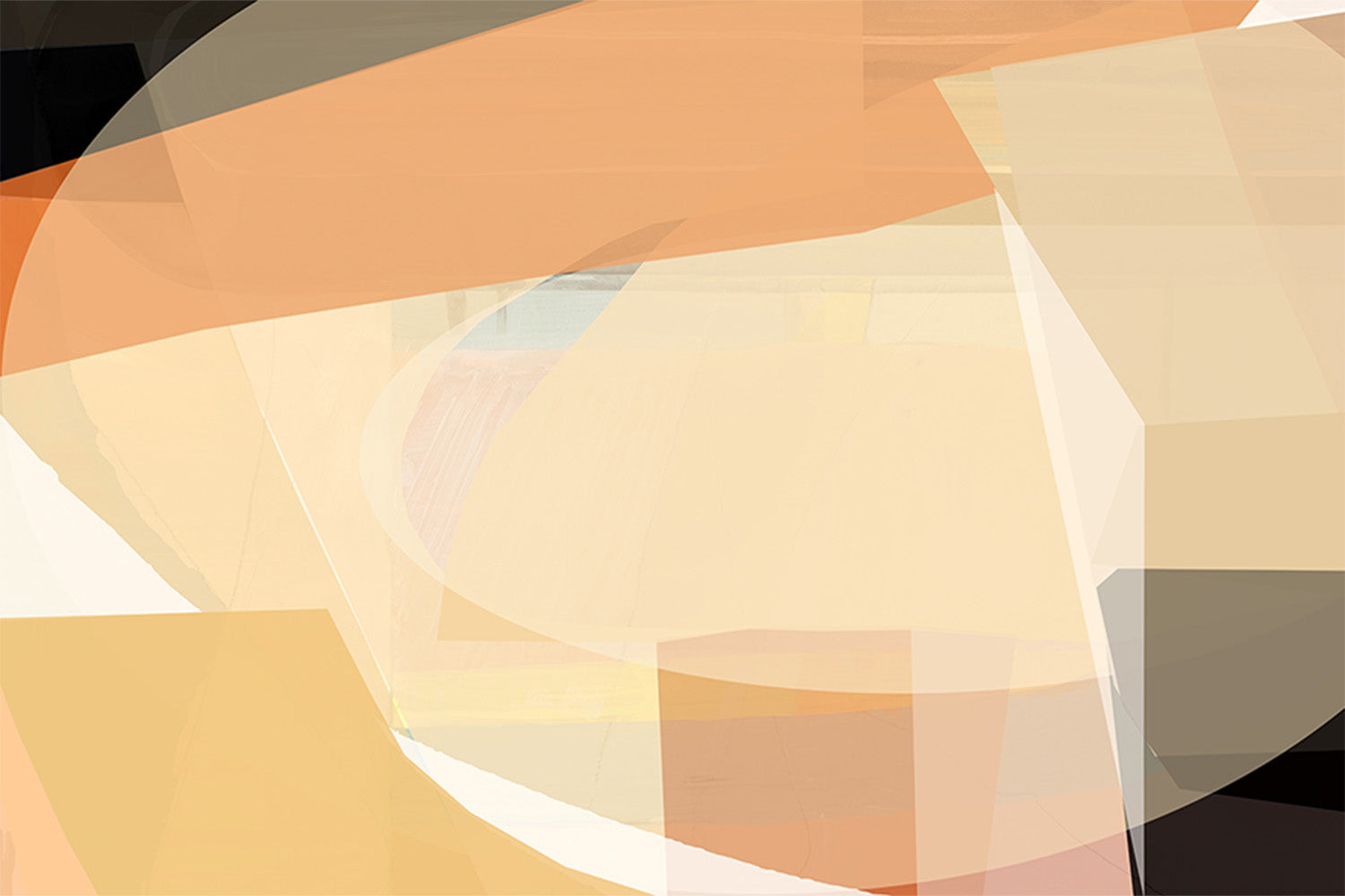 wall-art-print-canvas-poster-framed-Mocha Sands, Style B-1