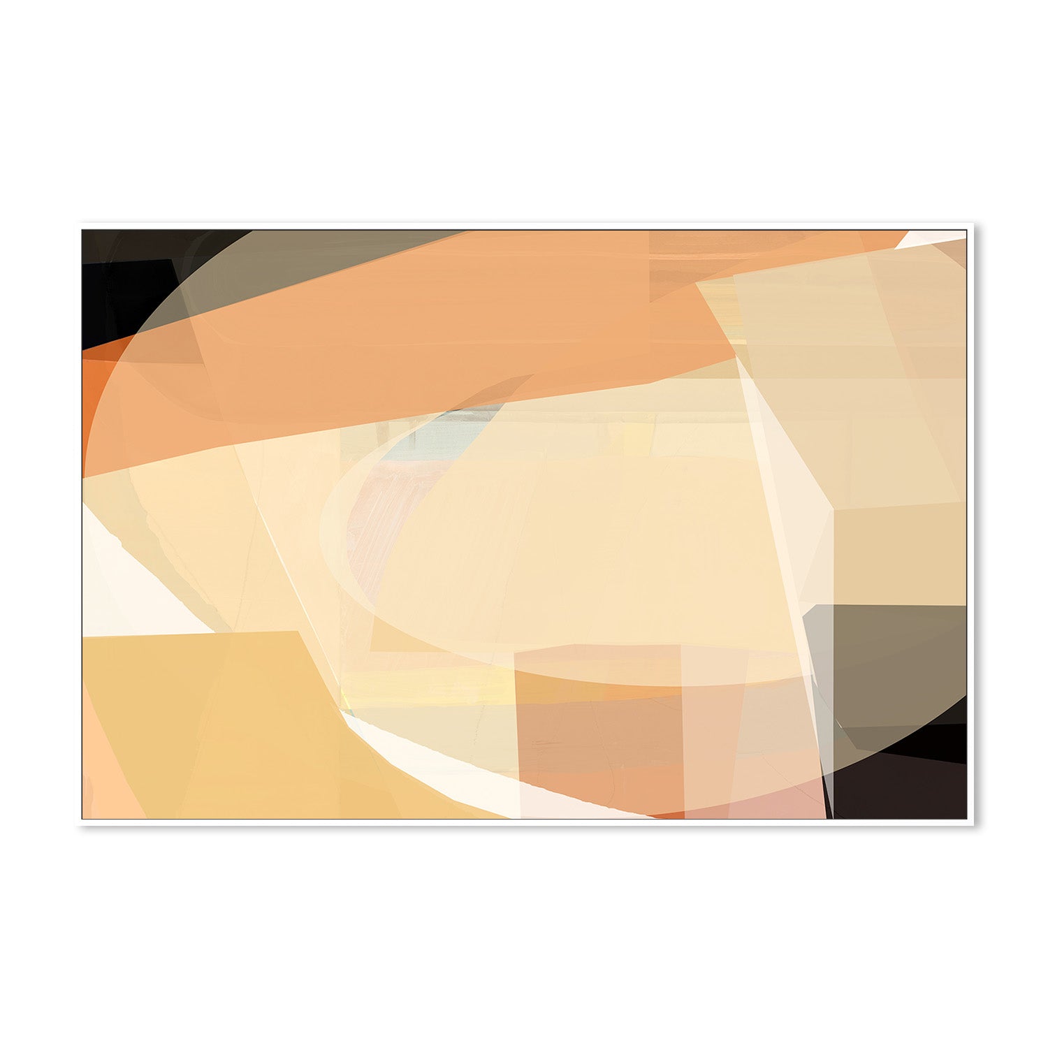 wall-art-print-canvas-poster-framed-Mocha Sands, Style B-5