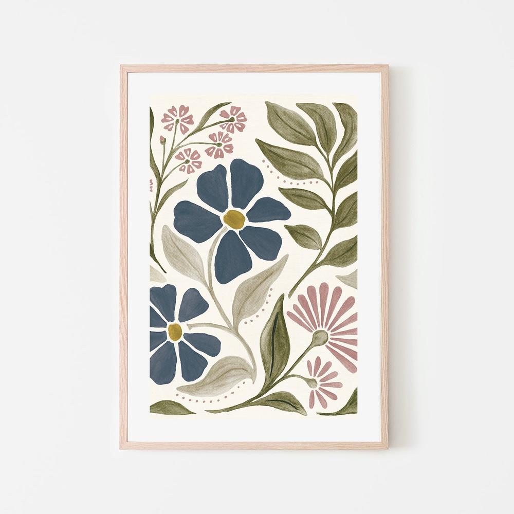 wall-art-print-canvas-poster-framed-Modern Petals III Honeybloom , By Veronique Charron , By Veronique Charron-6