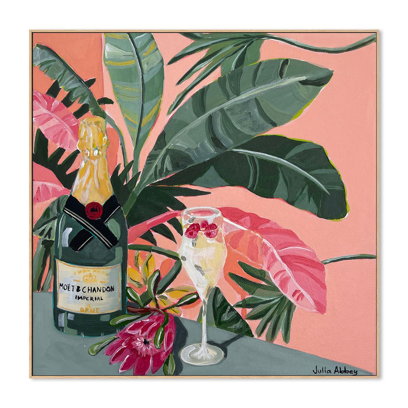 wall-art-print-canvas-poster-framed-Moet For One , By Julia Abbey-4