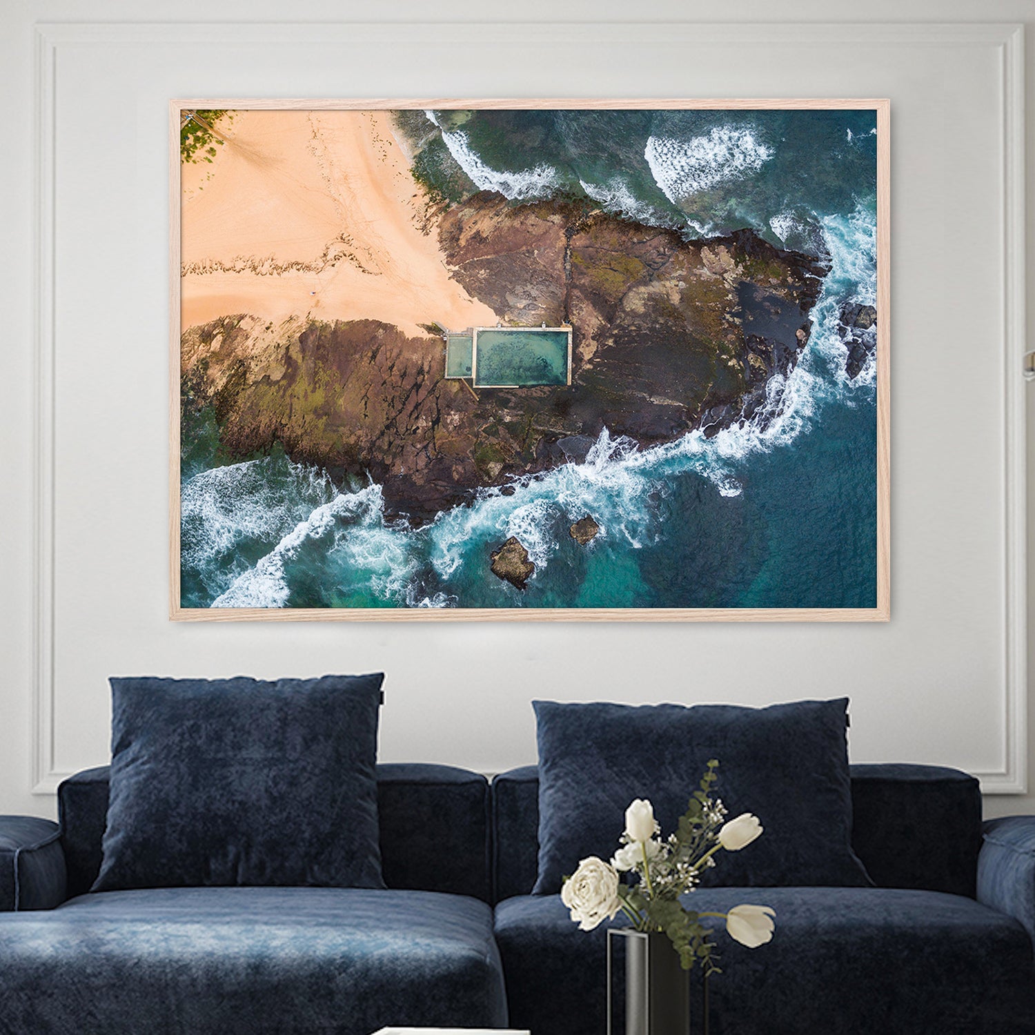 wall-art-print-canvas-poster-framed-Monavale Pool-2