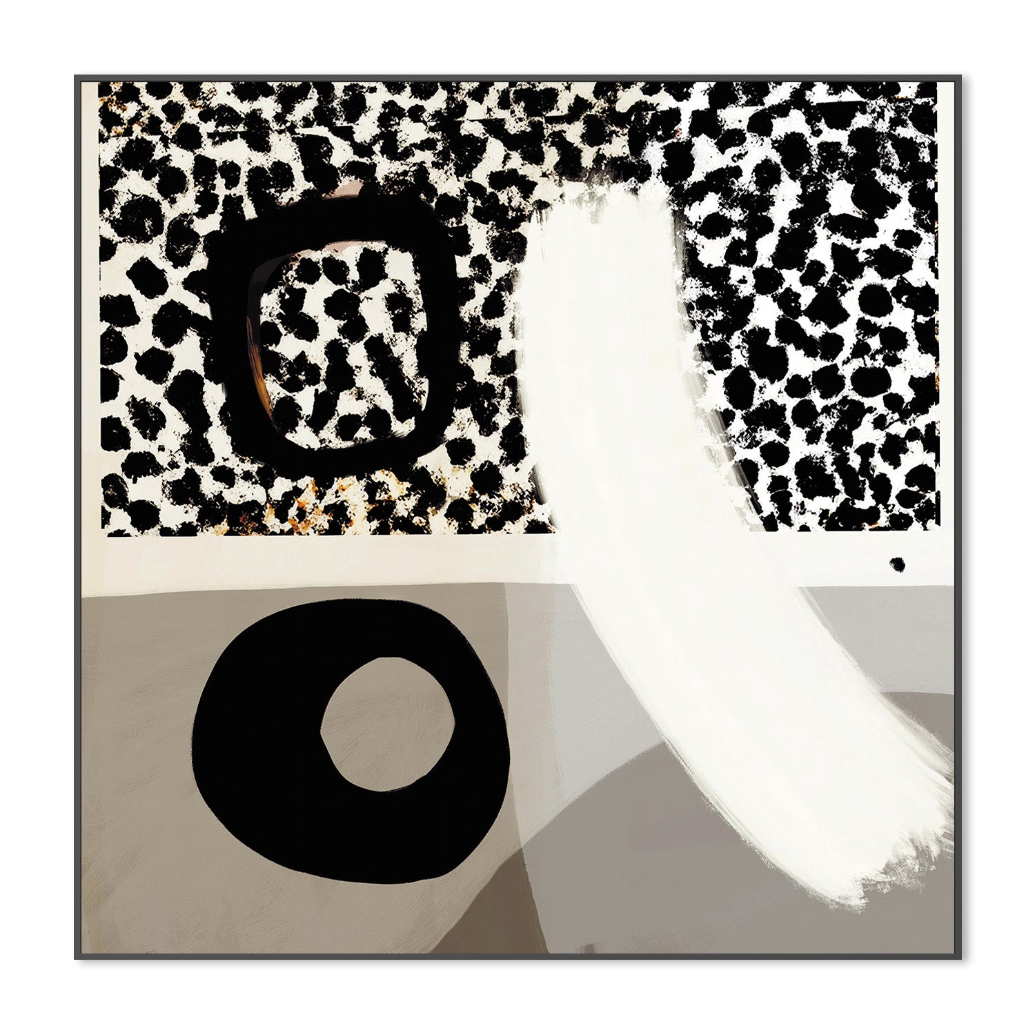 wall-art-print-canvas-poster-framed-Monochrome Mystique , By Rohan Sharma-3