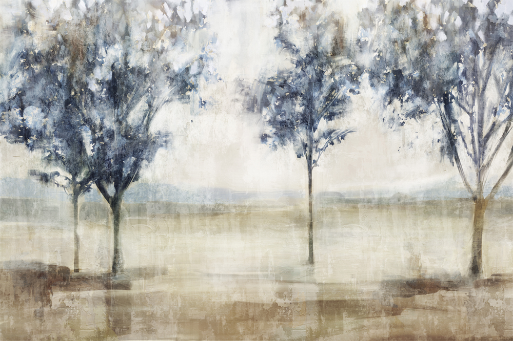 wall-art-print-canvas-poster-framed-Moody Trees , By Nina Blue-1