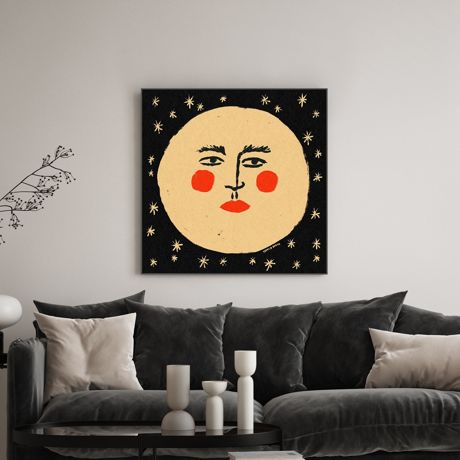 wall-art-print-canvas-poster-framed-Moon-2