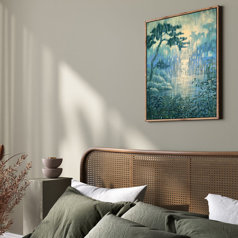 wall-art-print-canvas-poster-framed-Moon Waterfall , By Ekaterina Prisich-2