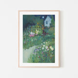 wall-art-print-canvas-poster-framed-Moonlight Garden , By Libby Anderson-GIOIA-WALL-ART