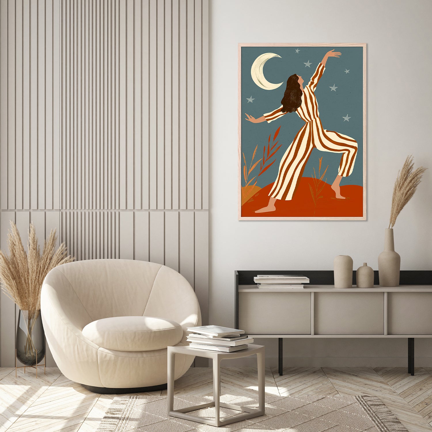 wall-art-print-canvas-poster-framed-Moonlit Dance-9