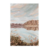 wall-art-print-canvas-poster-framed-Moonlit Lake , By Hannah Weisner-1
