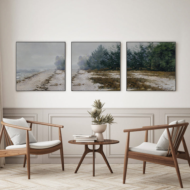wall-art-print-canvas-poster-framed-Morning Fog, Style A, B & C, Set Of 3 , By Maggie Vandewalle-GIOIA-WALL-ART
