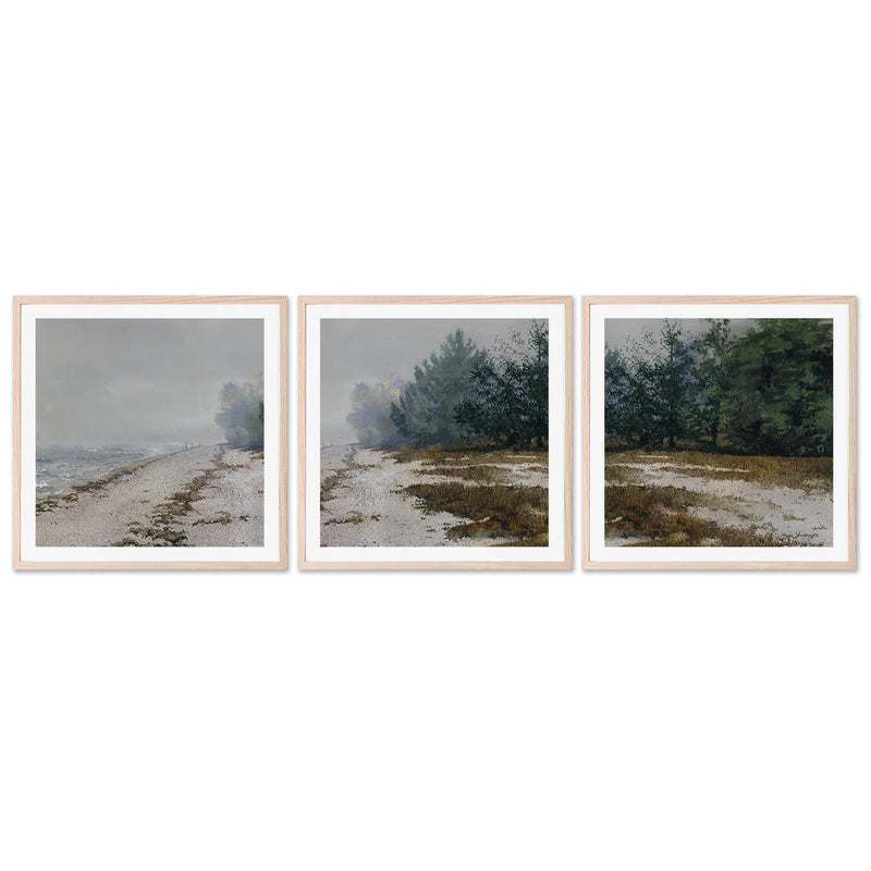 wall-art-print-canvas-poster-framed-Morning Fog, Style A, B & C, Set Of 3 , By Maggie Vandewalle-GIOIA-WALL-ART