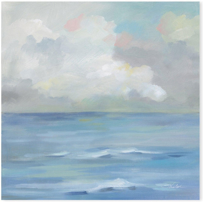 wall-art-print-canvas-poster-framed-Morning Seaside Clouds-by-Silvia Vassileva-Gioia Wall Art