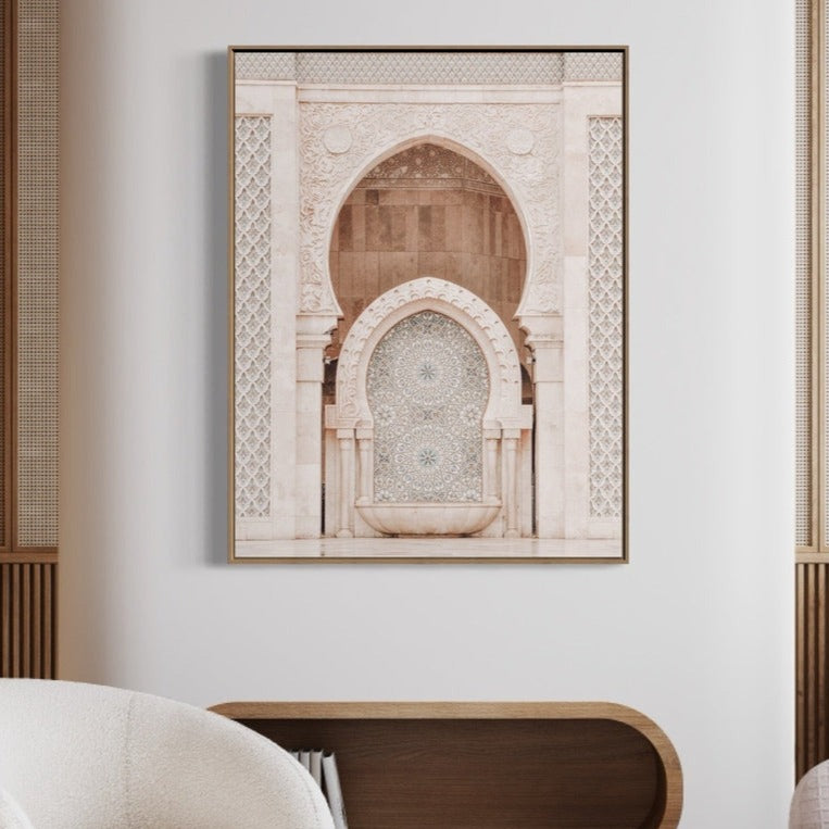 Moroccan Bath-Gioia-Prints-Framed-Canvas-Poster-GIOIA-WALL-ART
