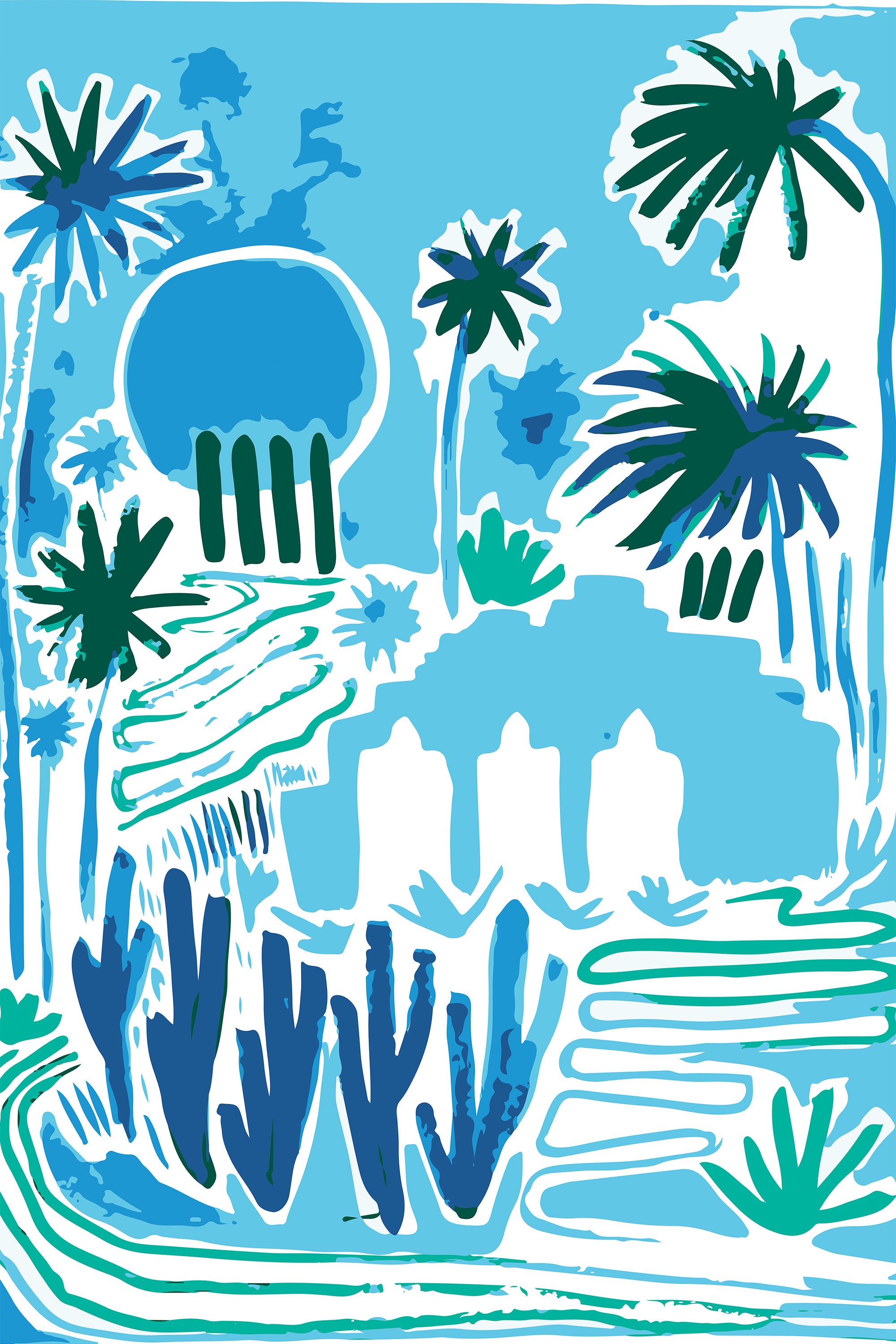 wall-art-print-canvas-poster-framed-Morocco-1