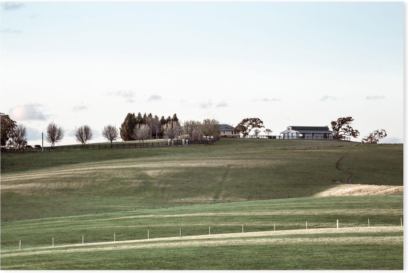 wall-art-print-canvas-poster-framed-Moss Vale Hill, Style A , By Tricia Brennan-GIOIA-WALL-ART