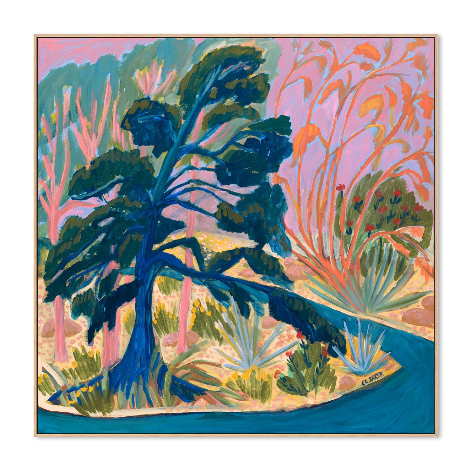 wall-art-print-canvas-poster-framed-Mother Tree , By Eleanor Baker-4