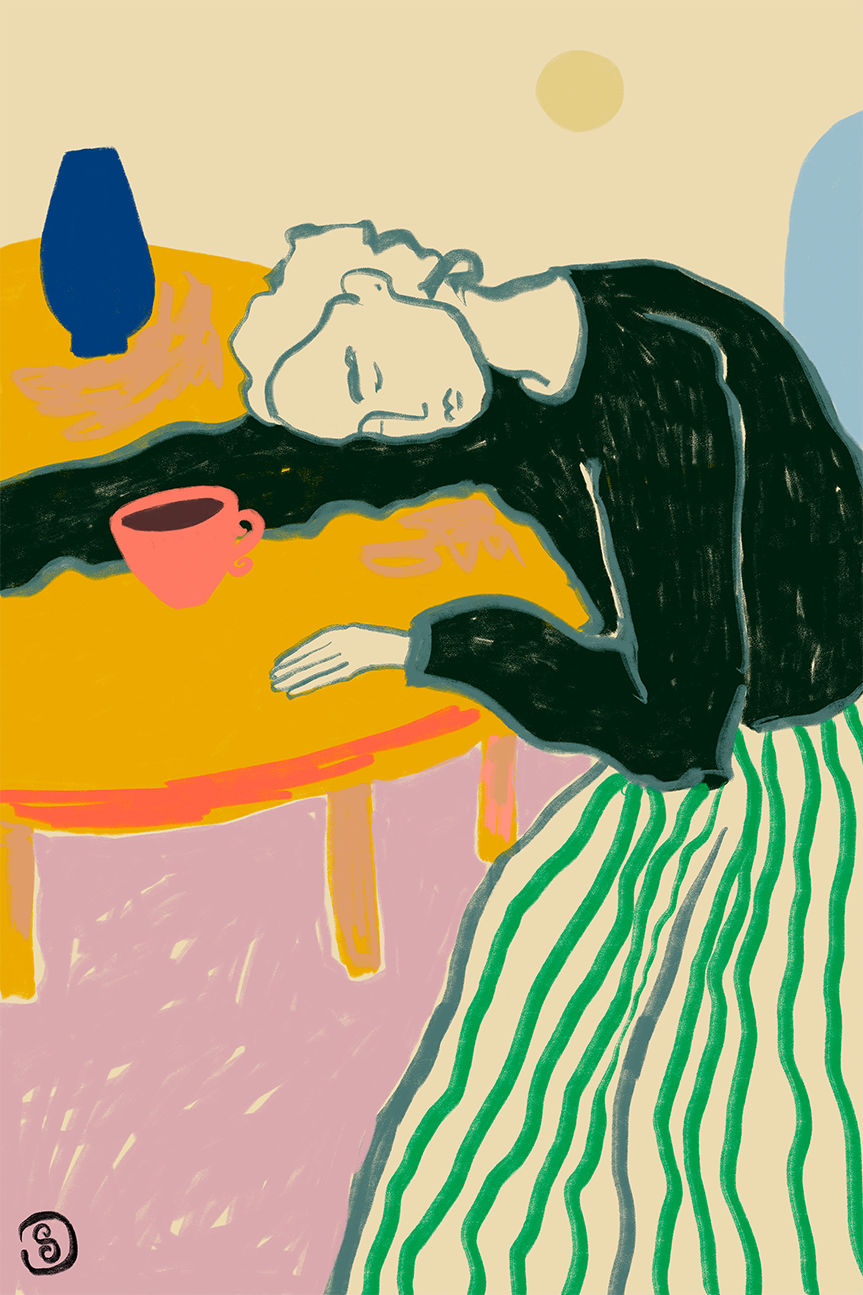 wall-art-print-canvas-poster-framed-Motherhood , By Sandra Poliakov-1