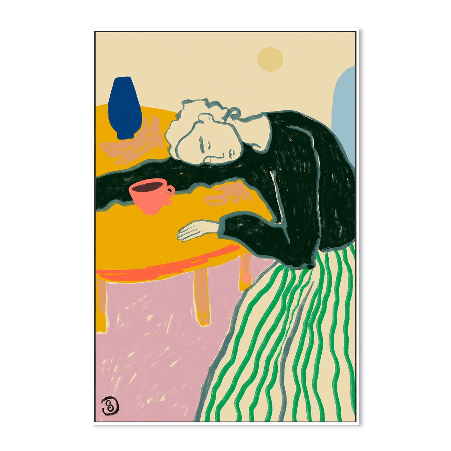 wall-art-print-canvas-poster-framed-Motherhood , By Sandra Poliakov-5