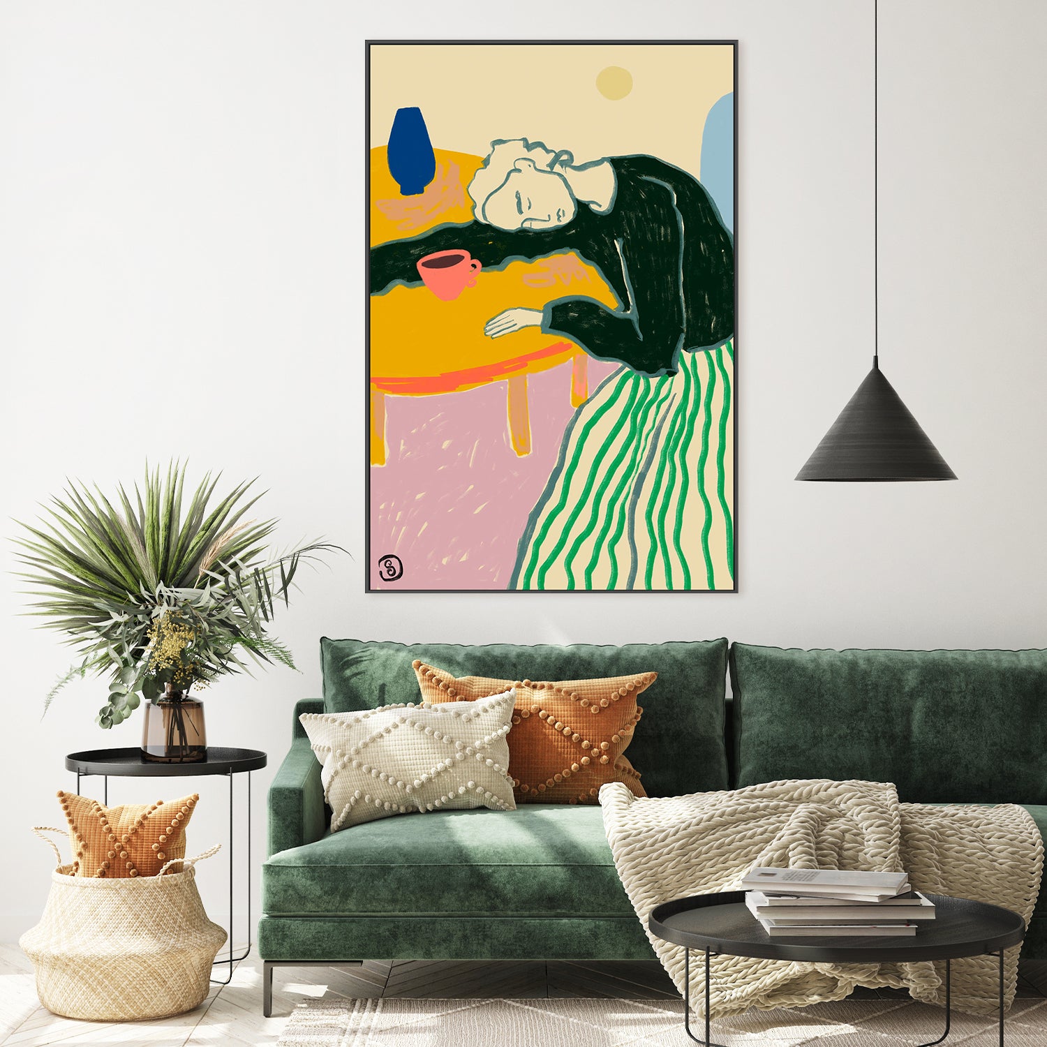 wall-art-print-canvas-poster-framed-Motherhood , By Sandra Poliakov-7