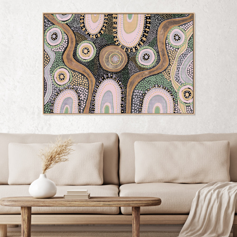 wall-art-print-canvas-poster-framed-Mothers Love, Style A , By Tahni Derbin-2
