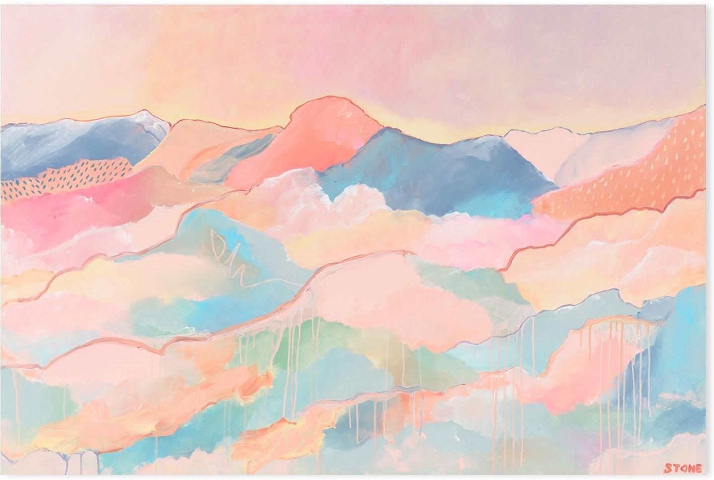wall-art-print-canvas-poster-framed-Mountain Of Dreams , By Belinda Stone-GIOIA-WALL-ART