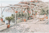 wall-art-print-canvas-poster-framed-Mountain Terrace, Positano-by-Gioia Wall Art-Gioia Wall Art