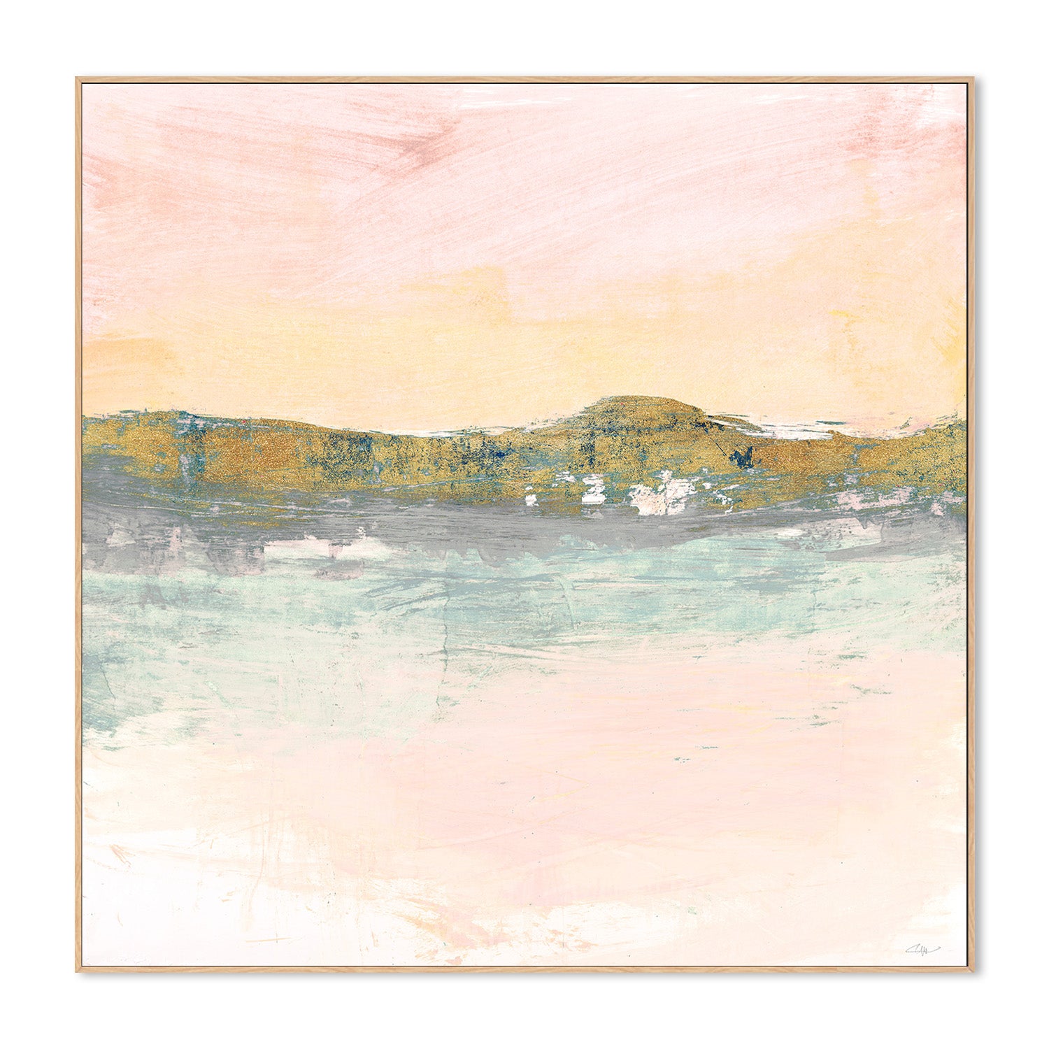 wall-art-print-canvas-poster-framed-Mountan Glow-4