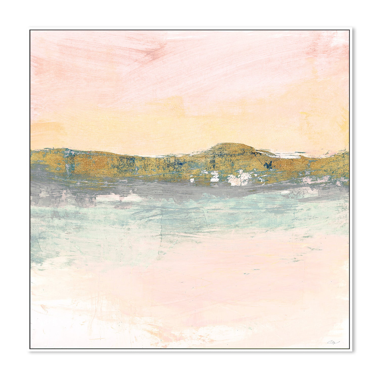 wall-art-print-canvas-poster-framed-Mountan Glow-5