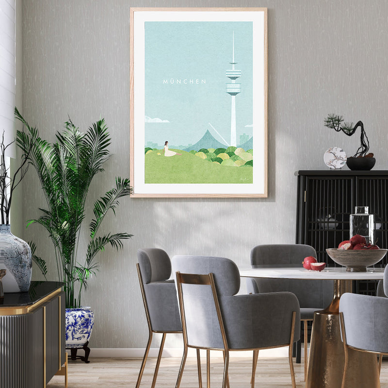 wall-art-print-canvas-poster-framed-Munich, Germany , By Henry Rivers-GIOIA-WALL-ART