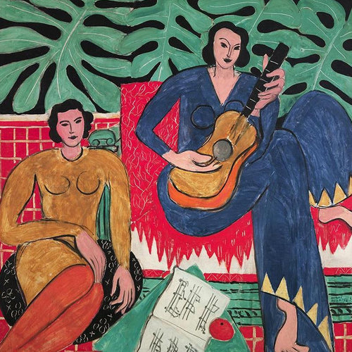 wall-art-print-canvas-poster-framed-Music, By Henri Matisse-by-Gioia Wall Art-Gioia Wall Art