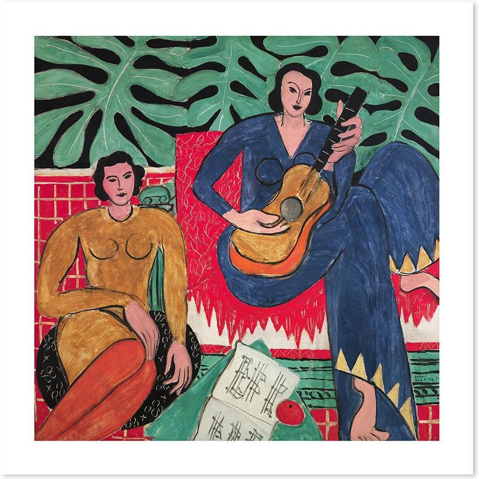 wall-art-print-canvas-poster-framed-Music, By Henri Matisse-by-Gioia Wall Art-Gioia Wall Art