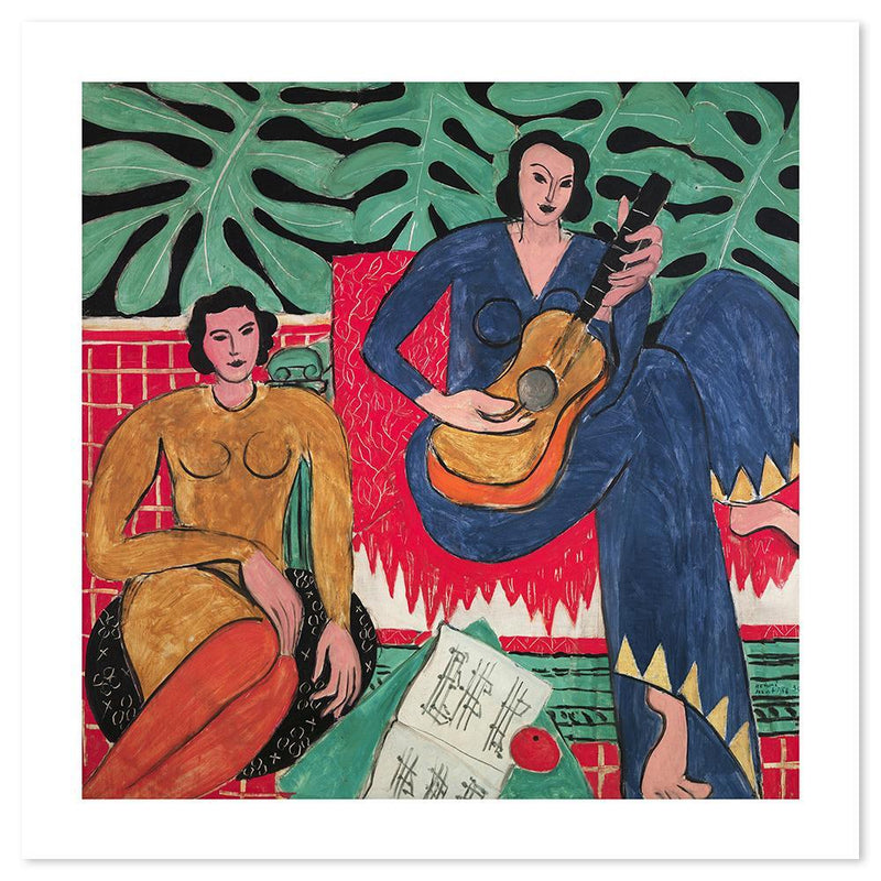 wall-art-print-canvas-poster-framed-Music, By Henri Matisse-by-Gioia Wall Art-Gioia Wall Art