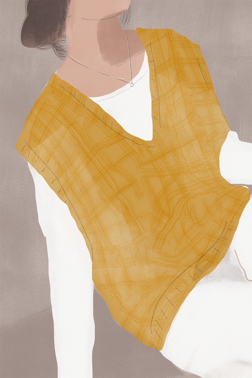 wall-art-print-canvas-poster-framed-Mustard Vest , By Little Dean-1