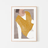 wall-art-print-canvas-poster-framed-Mustard Vest , By Little Dean-6